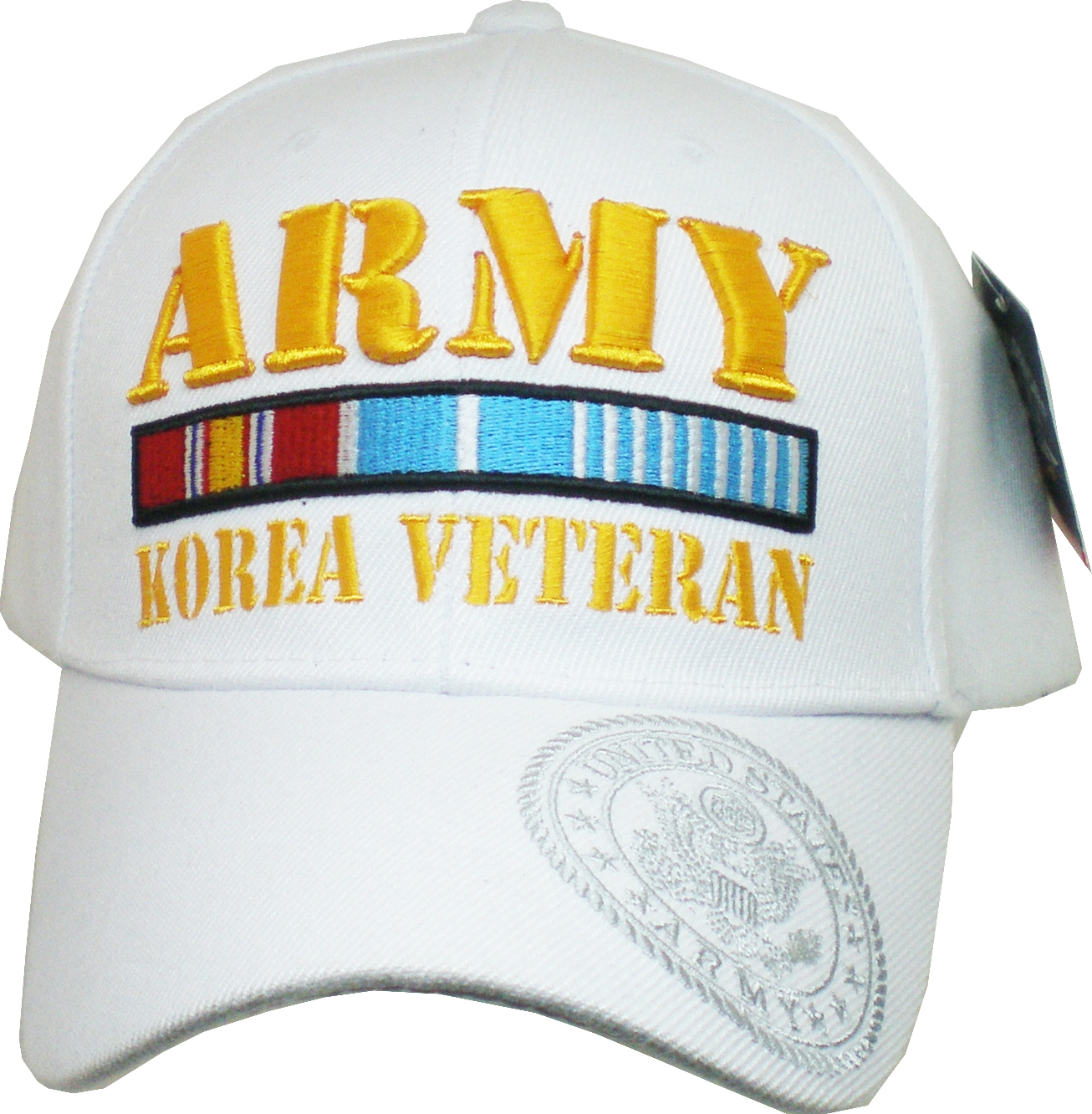 Army Korea Veteran Ribbon Mens Cap | The Cultural Exchange Shop