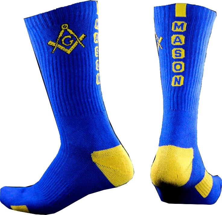 Phi Beta Sigma Dry Dri Fit Mens Crew Socks Fits Size 9-13