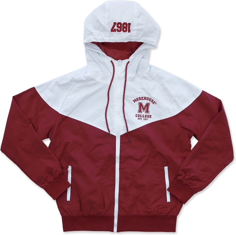 Big Boy Morehouse Maroon Tigers S4 Mens Windbreaker Jacket [Maroon - S ...