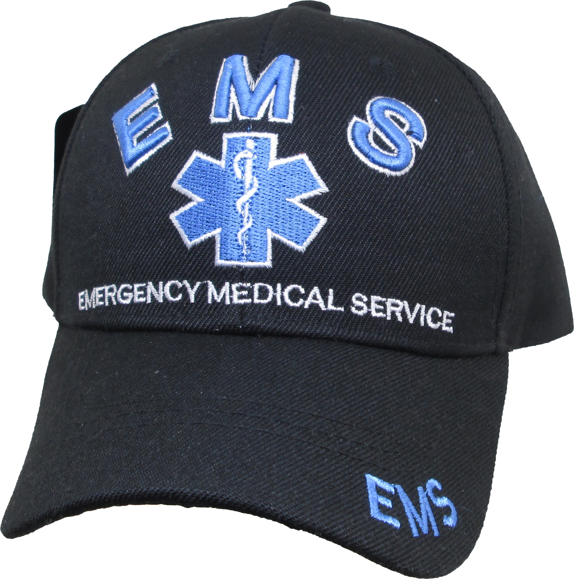 EMS 3D Text Sandwich Bill Mens Cap