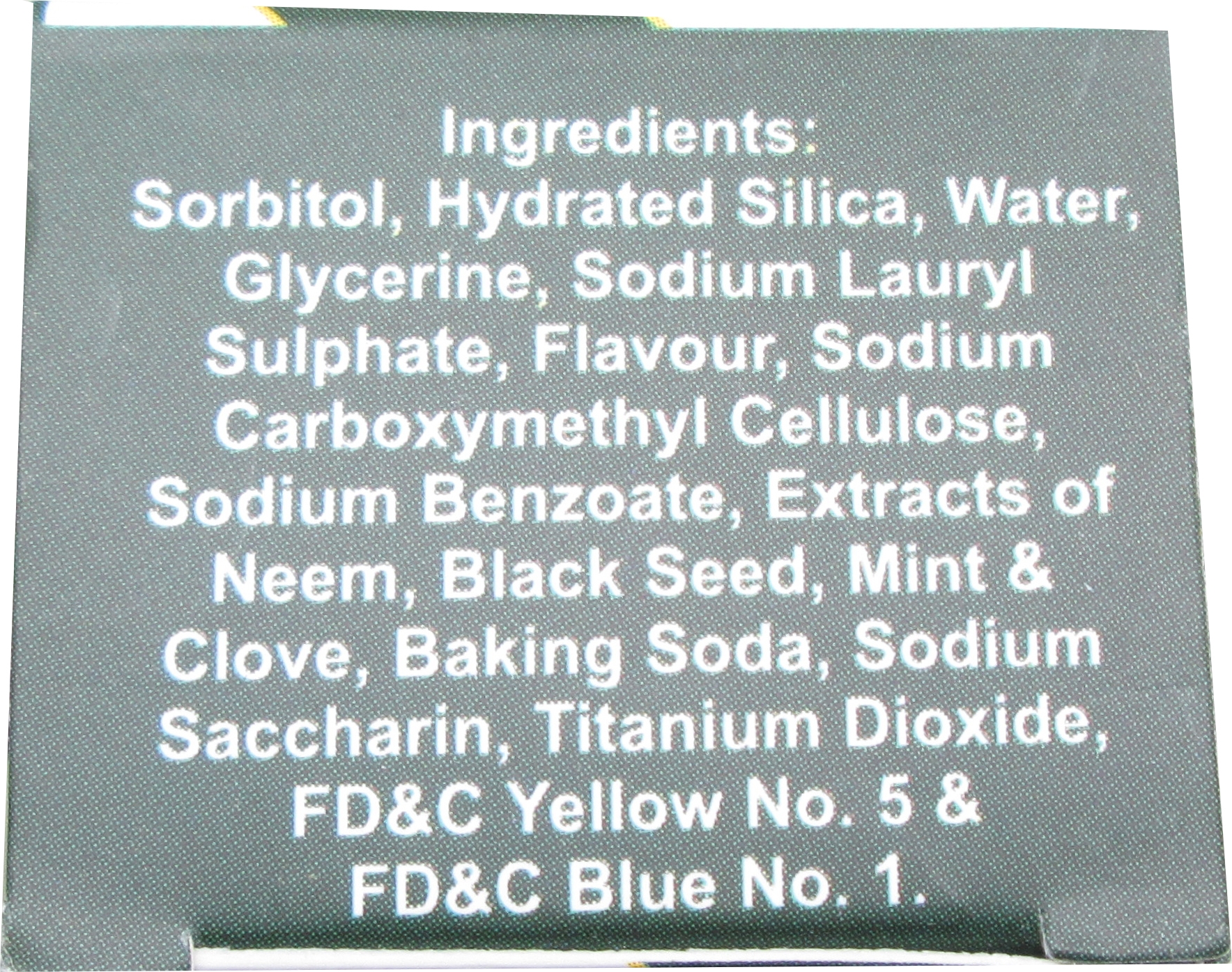 Essential Palace Neem 5 In 1 Fluoride Free Essential Toothpaste with