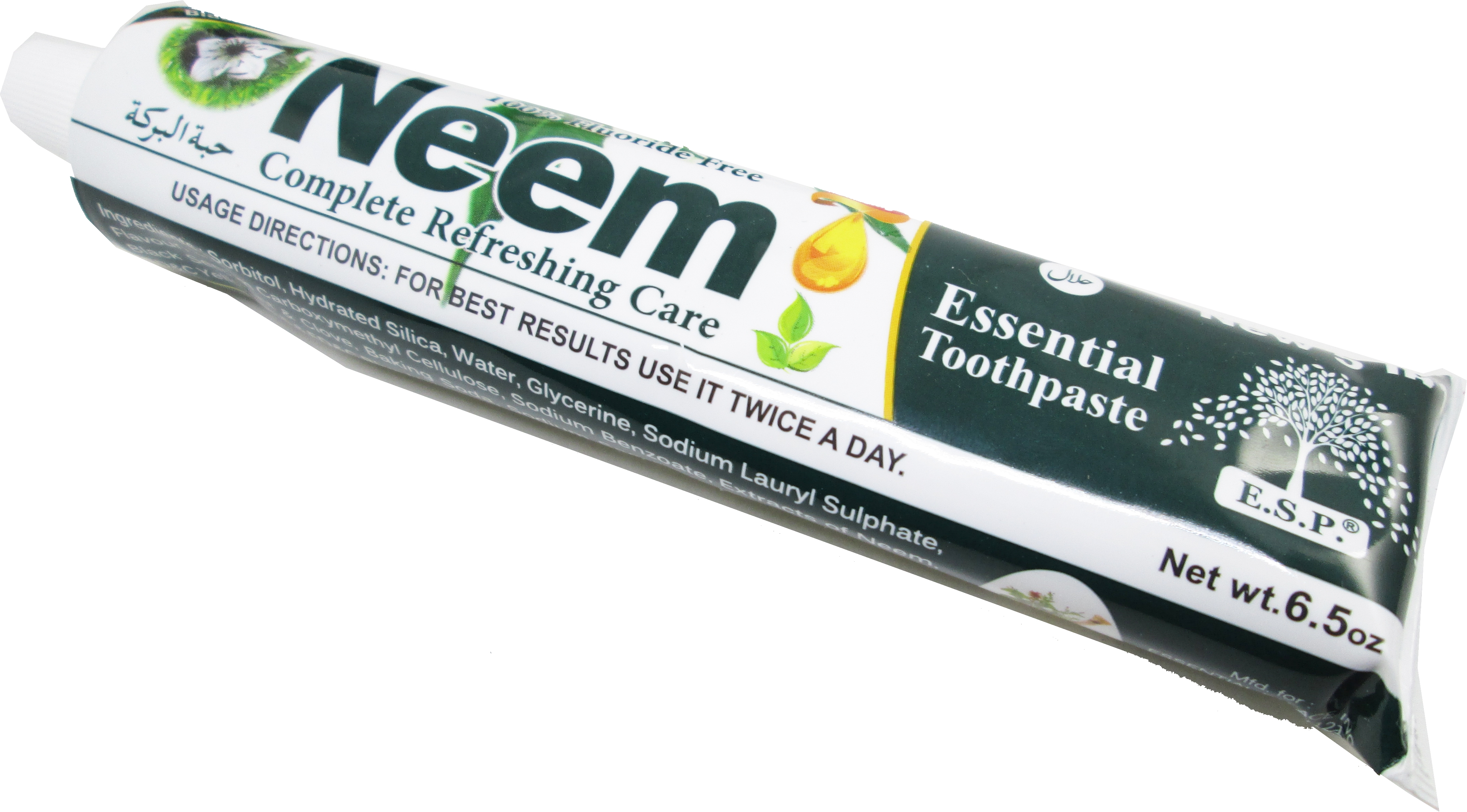 Essential Palace Neem 5 In 1 Fluoride Free Essential Toothpaste with