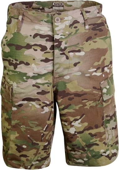 Rapid Dominance Tactical Ripstop Mens Shorts [Multi-Camo - 36 Waist ...