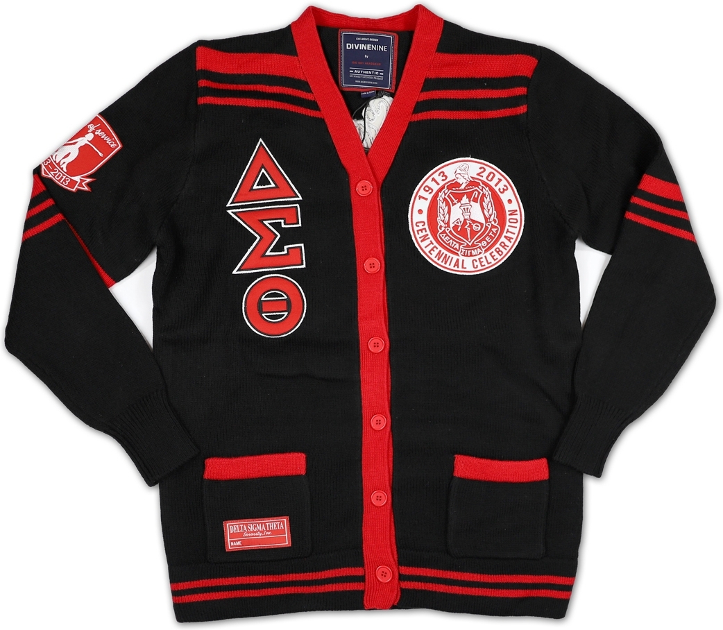 Delta Sigma Theta Centennial Divine 9 S4 Ladies Sweater The Cultural