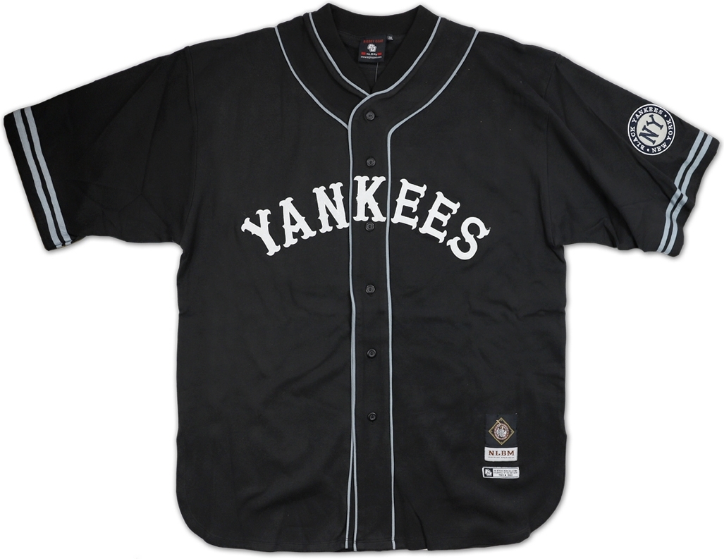 black ny baseball jersey