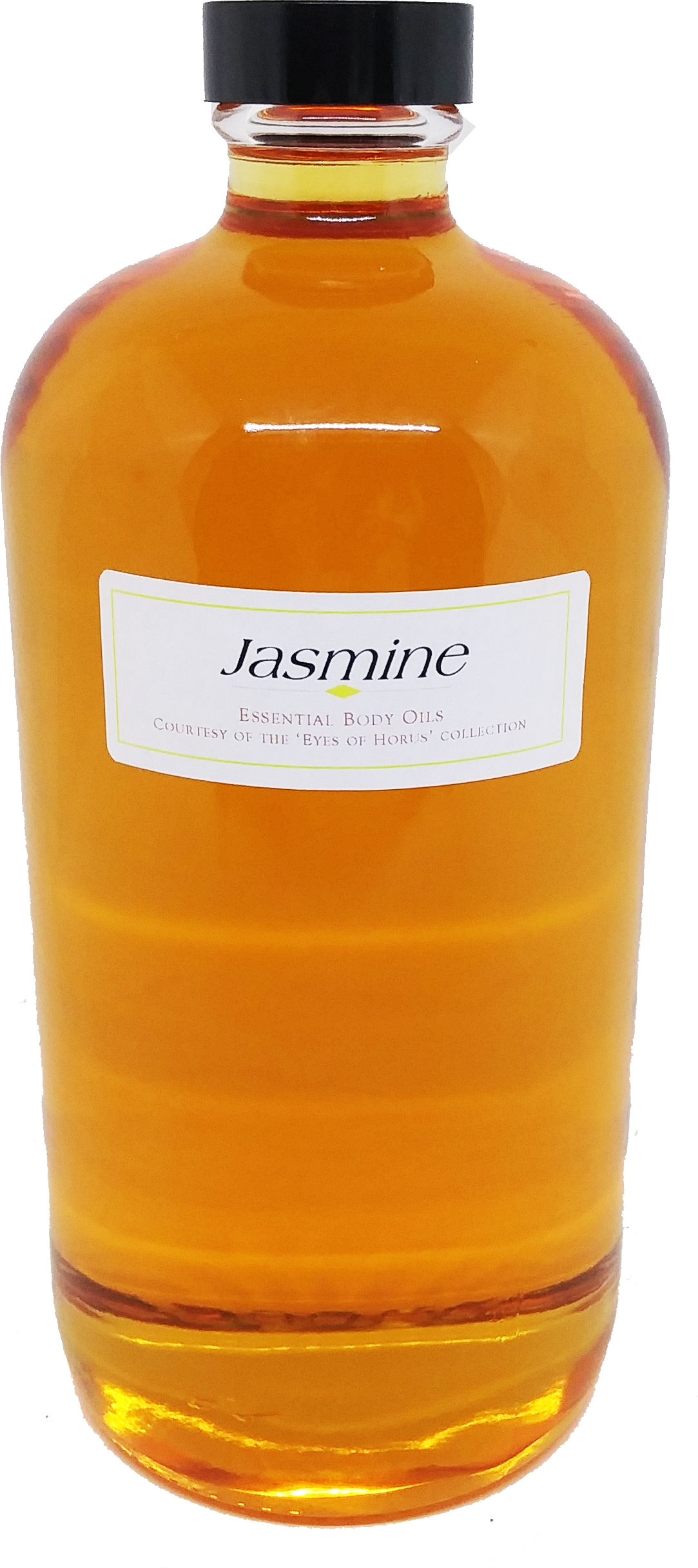 Jasmine Scented Body Oil Fragrance [Regular Cap Gold 32 oz