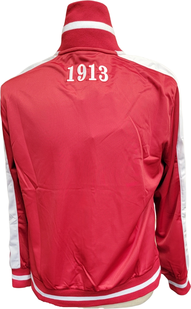 Buffalo Dallas Delta Sigma Theta Vintage Track Jacket Red