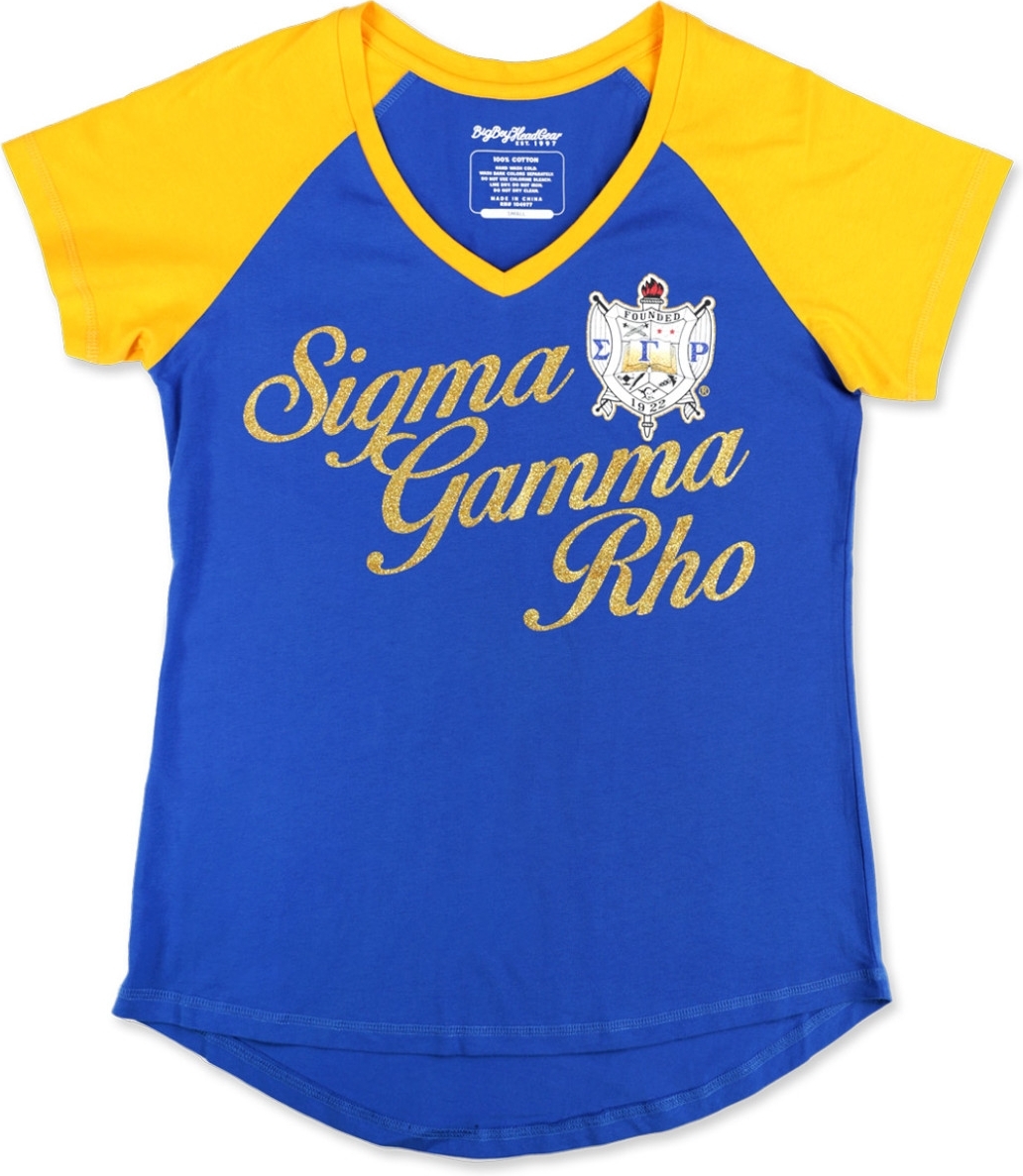 Big Boy Sigma Gamma Rho Divine 9 S2 V-Neck Ladies Tee | eBay