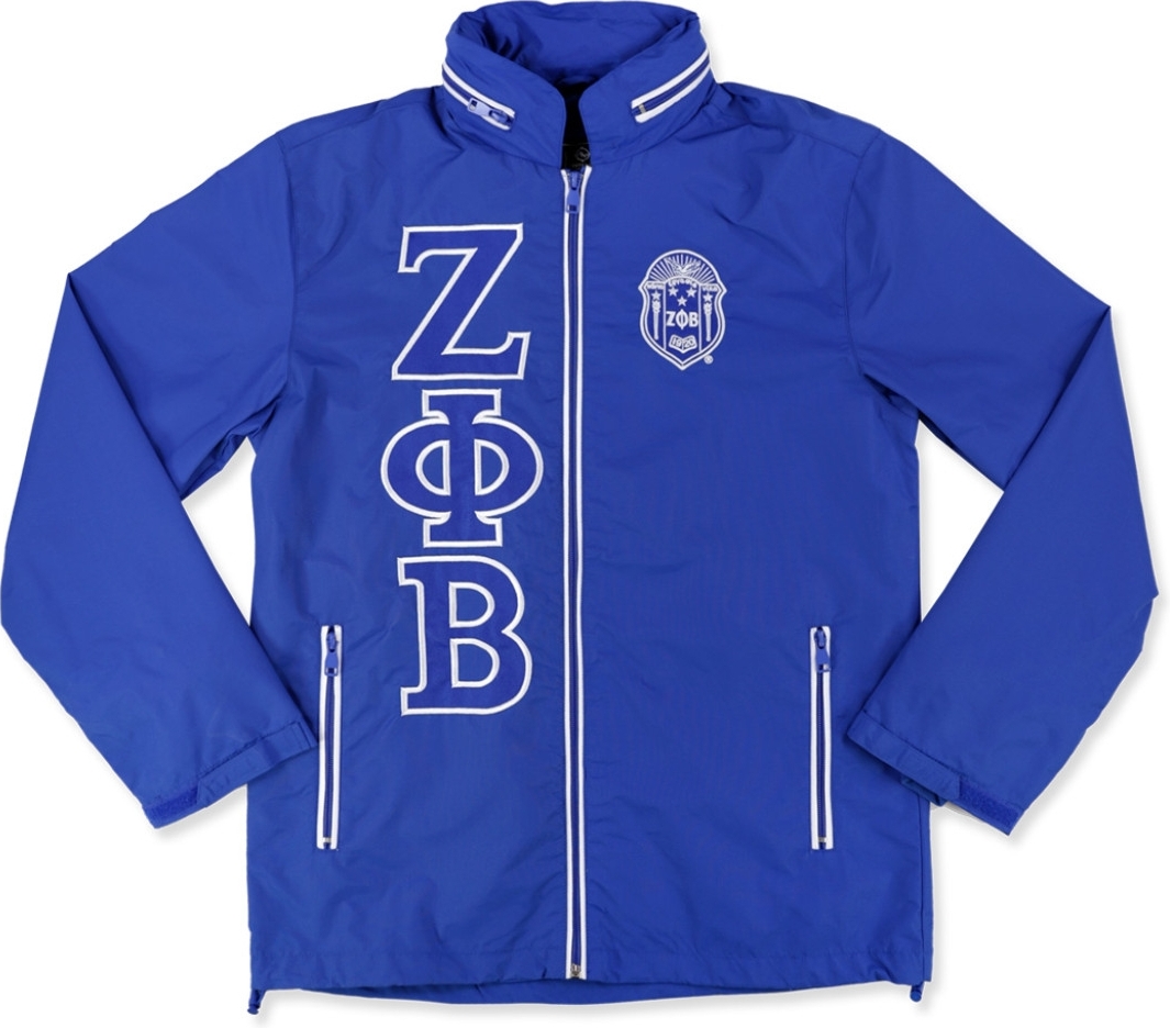 Big Boy Zeta Phi Beta Divine 9 S8 Ladies Windbreaker Jacket - Bild 7 von 36
