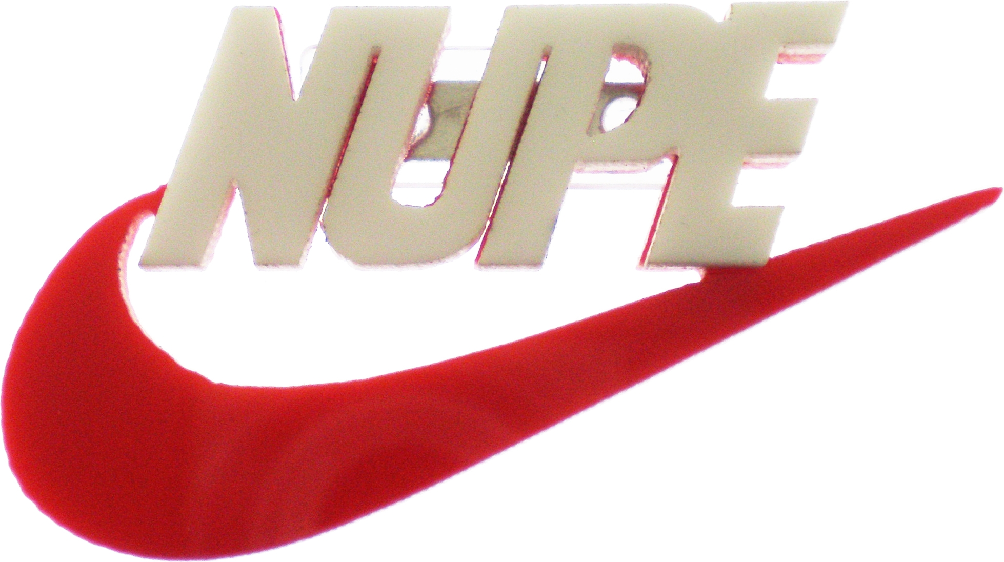 Kappa Alpha Psi® Nupe Acrylic Symbol Pin [White/Red - 2
