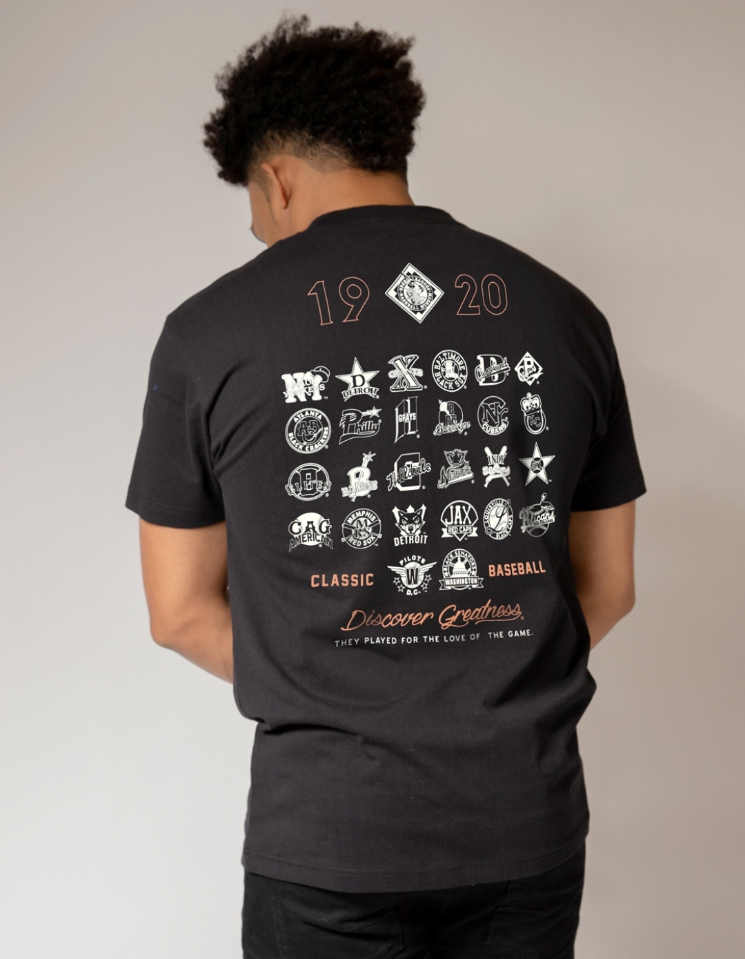 Big Boy Negro Leagues Baseball S26 Commemorative Graphic Mens Tee - Picture 5 of 50