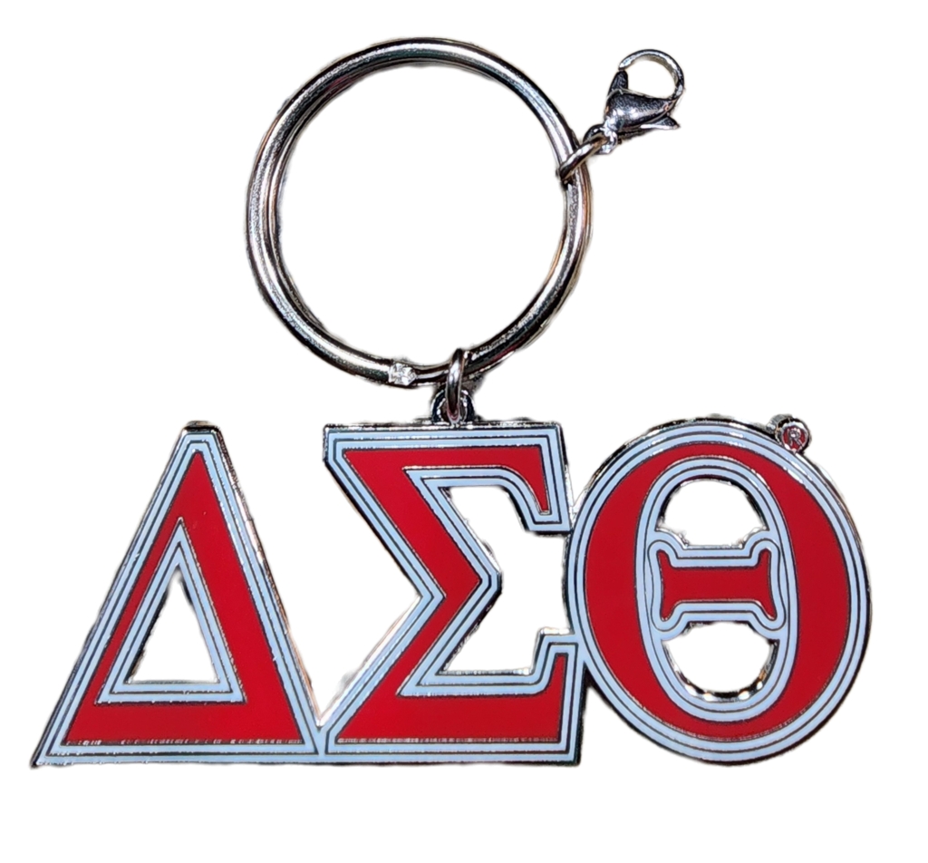 Delta sigma theta keychain deals