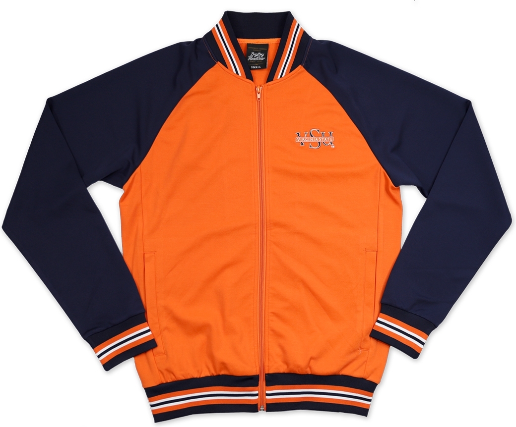 Big Boy Virginia State Trojans S3 Mens Jogging Suit Jacket [Orange - S ...