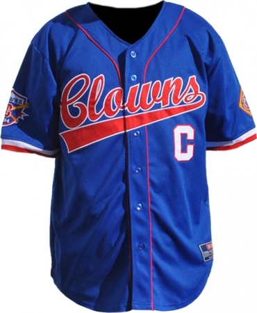 Big Boy Indianapolis Clowns Legends S3 Mens Baseball Jersey [Royal Blue - 4XL]