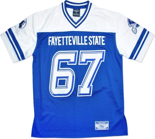 Big Boy Fayetteville State Broncos S9 Mens Football Jersey [Royal Blue ...