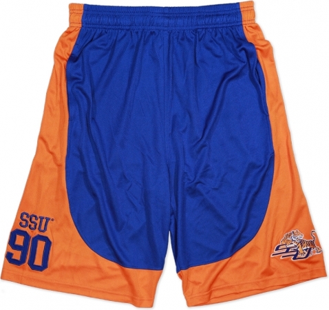 Big Boy Savannah State Tigers S2 Mens Basketball Shorts [Royal Blue - M ...