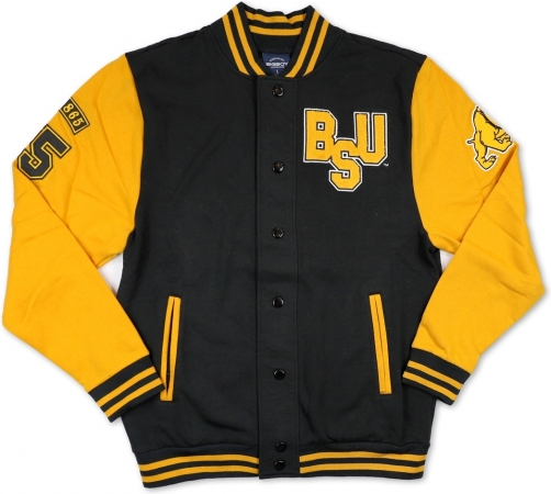Big Boy Bowie State Bulldogs Mens Fleece Jacket [Black - 2XL] > Product ...