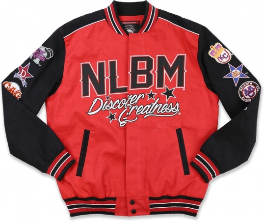 Big Boy Negro League Baseball Commemorative S8 Mens Twill Racing Jacket ...
