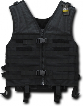 RapDom Tactical Modular Style Vest [Black - Adjustable] > Product ...
