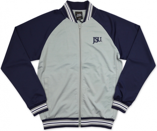 Big Boy Jackson State Tigers S3 Mens Jogging Suit Jacket [Grey - S ...