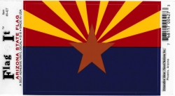 View Product Detials For The Innovative Ideas Flag It Arizona State Flag Self Adhesive Vinyl Decal [Pre-Pack]