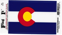 View Product Detials For The Innovative Ideas Flag It Colorado State Flag Self Adhesive Vinyl Decal [Pre-Pack]
