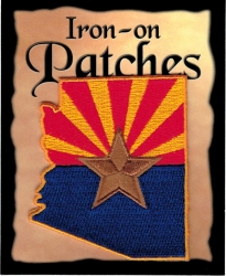 View Buying Options For The Innovative Ideas Flag It Arizona State Shaped Flag Iron-On Patch [Pre-Pack]