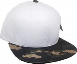 View Buying Options For The Plain PU Leather Camo Snapback Mens Cap
