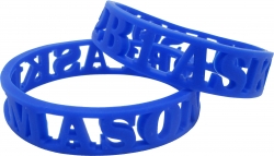 View Product Detials For The Mason 3D Cut Out Silicone Bracelet [Pre-Pack]