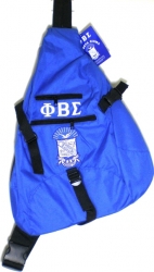 View Product Detials For The Buffalo Dallas Phi Beta Sigma Sling Bag