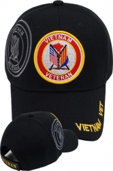 View Product Detials For The Vietnam Veteran Flags Shadow Mens Cap