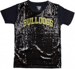 View Buying Options For The Big Boy Bowie State Bulldogs S3 Ladies Sequins Tee