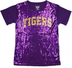 View Buying Options For The Big Boy Benedict Tigers S3 Ladies Sequins Tee