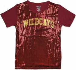 View Buying Options For The Big Boy Bethune-Cookman Wildcats S3 Ladies Sequins Tee