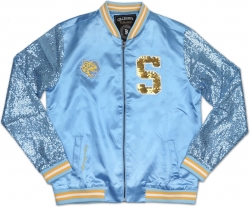 View Buying Options For The Big Boy Southern Jaguars Ladies Sequins Satin Jacket
