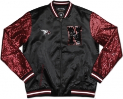 View Product Detials For The Big Boy North Carolina Central Eagles Ladies Sequins Satin Jacket