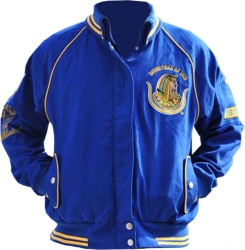 View Product Detials For The Big Boy Daughters Of Isis PHA Divine Ladies Letterman Twill Jacket
