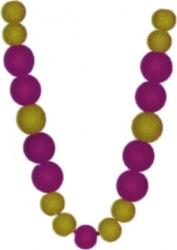View Buying Options For The Greek Wood Color Bead Tiki Necklace