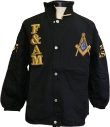 View Buying Options For The Buffalo Dallas Prince Hall Mason F&AM Mens All-Weather Windbreaker Jacket