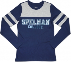 View Buying Options For The Big Boy Spelman College Ladies Long Sleeve Tee