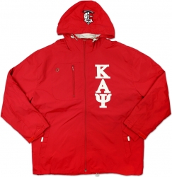View Buying Options For The Big Boy Kappa Alpha Psi® Divine 9 Mens Hooded Windbreaker Jacket