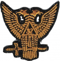 View Product Detials For The Scottish Rite 32nd Degree Wings Up Iron-On Patch