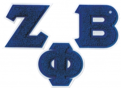 View Buying Options For The Zeta Phi Beta Chenille Sew-On Patch Set