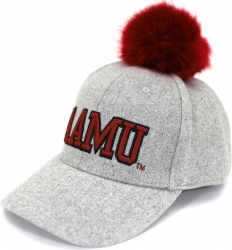 View Buying Options For The Big Boy Alabama A&M Bulldogs S148 Ladies Pom Pom Cap