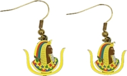 View Product Detials For The Daughters of Isis Symbol Earrings