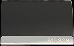 View Buying Options For The Mason Laser Engraved Business Card Holder with Leather