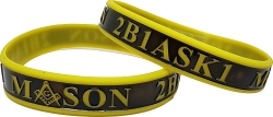 View Buying Options For The Mason 2-Tone Color Silicone Bracelet [Pre-Pack]