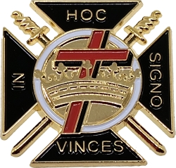 View Buying Options For The Knights Templar Flat Craft Medallion