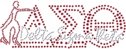View Buying Options For The Delta Sigma Theta Script With Lady Fortitude Studstone Heat Transfer