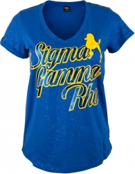 View Buying Options For The Big Boy Sigma Gamma Rho Glitter Divine 9 Ladies Tee